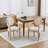 Upholstered Fabric Dining Armchair, Set of 2-1188180780