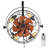 21 Inch Wall Mounted Fan With Light Remote 6 Speed E26 Socket No Bulb