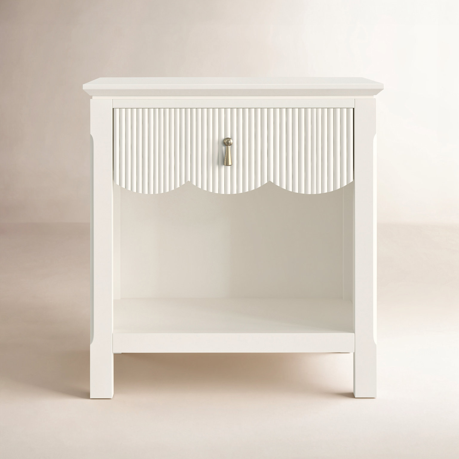 Sofia Nightstand, Cream