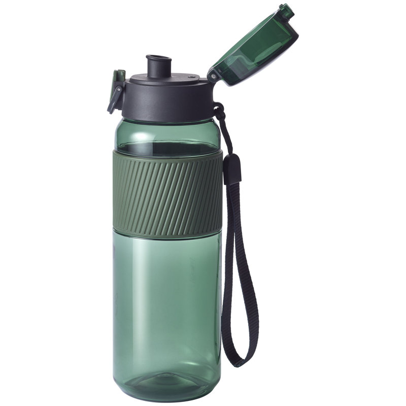 Tritan Plastic Water Bottle, Dark Green