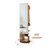 70" Full Length Mirror with Coat Rack and Stand