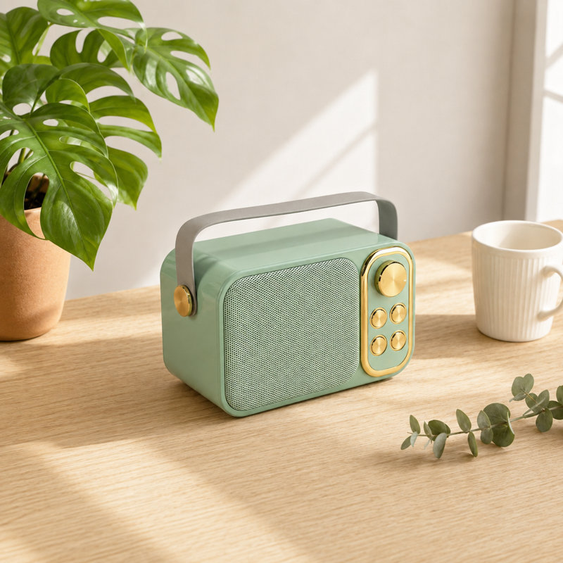 Mini Wireless Bluetooth Speaker, Green