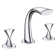 Twist Widespread 2-handle Bathroom Faucet with Drain Assembly