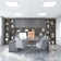 2-Pack 6000LM LED Flat Panel Lights, 50W 2X4 FT Colour Temperature Adjustable Surface Mount Ceiling Fixture