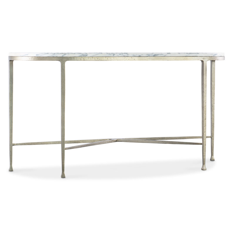 Jules 58'' W Stone Console Table