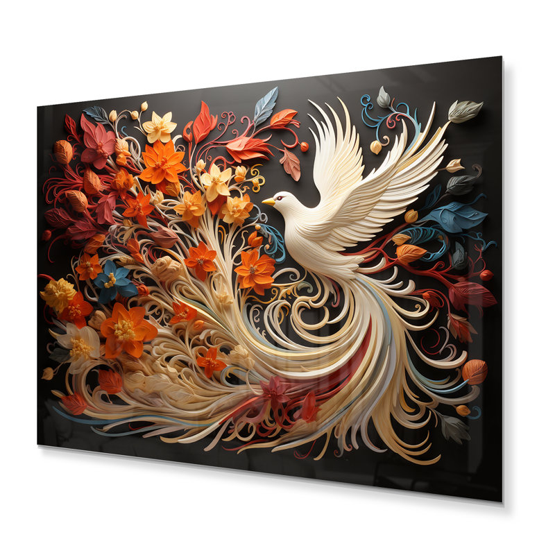 Christianisme, Pentecôte, feu, art mural en métal spirituel, salon, H 30 po x l 40 po