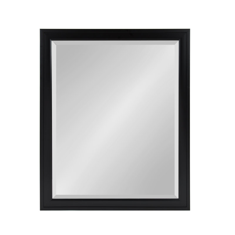 Perin Mirror, Black, 27.5" H x 21.5" W