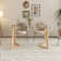 120cm Glass Desk Home Office Desk with Wooden Frame Legs, Writing Desk Computer Desk for Home Office