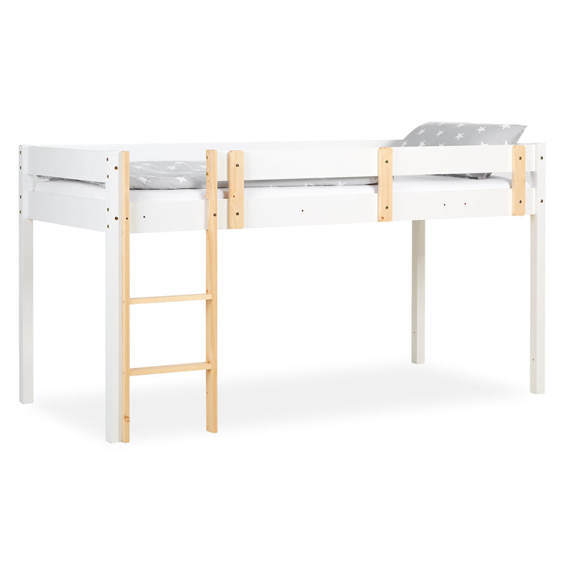 Marchmain European Single (90 x 200 cm) Solid Wood Loft Bed