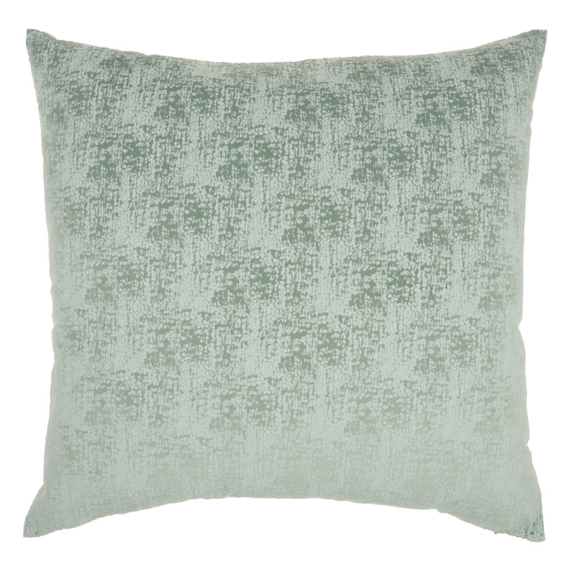  Square Pillow Cover and Insert, Celadon