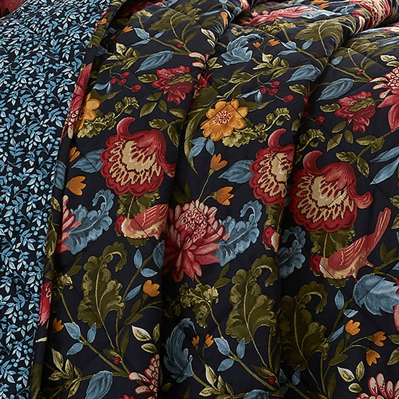 Cotton Floral Bedspread