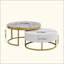 Table basse gigogne moderne avec tiroirs Modern