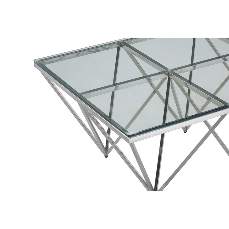 Troncoso Cross Legs Coffee Table