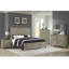 Table de chevet 2 tiroirs Alcott Hill® Darothy avec USB en gris clair