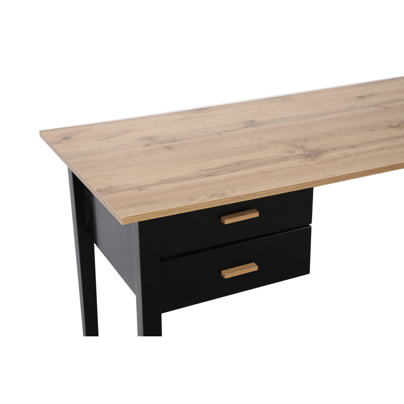 Abba Solid Wood Base Writing Desk
