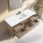 Wesli 60" Single Bathroom Vanity With Engineered Stone Top