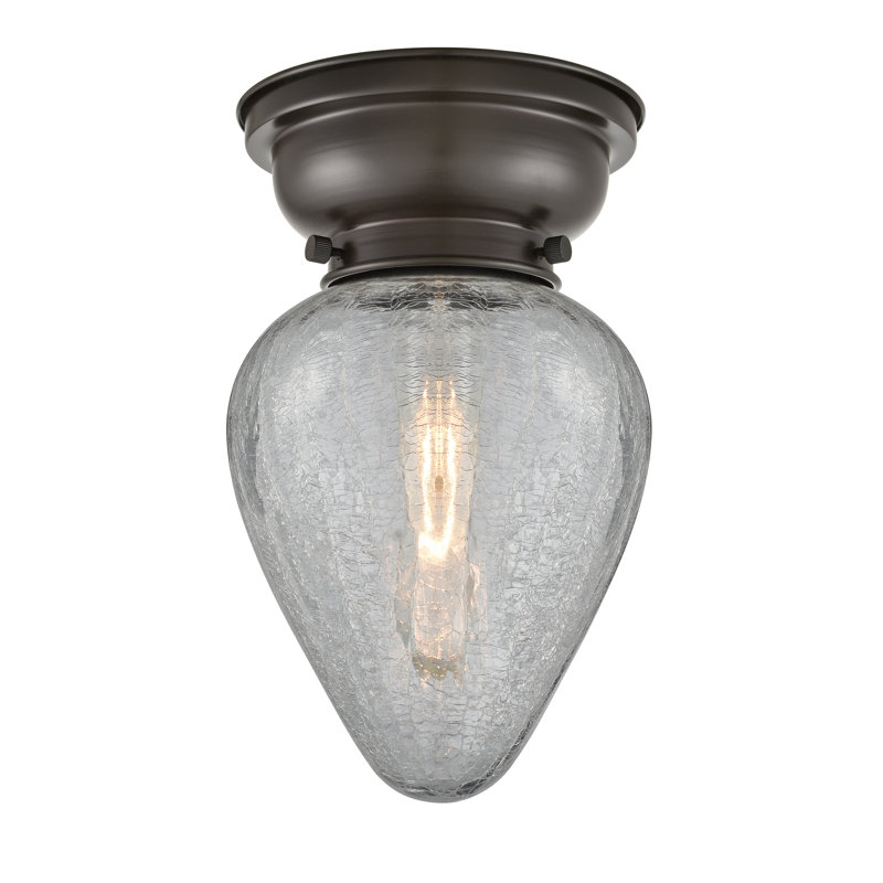 Plafonnier encastré 1 lumière 6,5 po Shauna, Bronze huilé, Ampoule DEL 6 watts Vinage