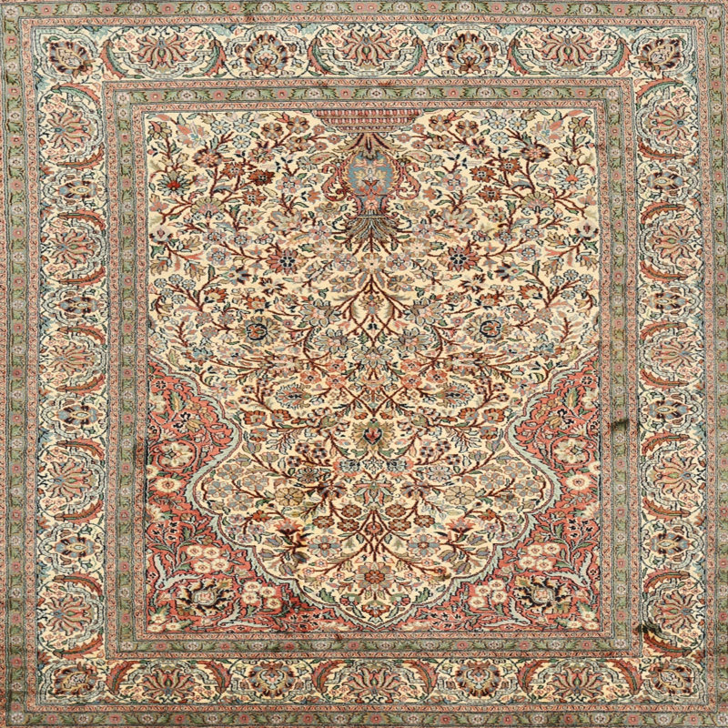 Oriental Indoor Rug, Square 7'