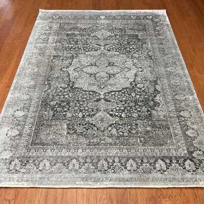 Bungalow Rose Haji Jalili Design Wool & Silk Rug