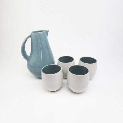 Borgen Goblet 5 Piece Pitcher Set
