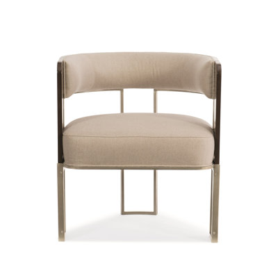 Modern Streamline Barrel Chair