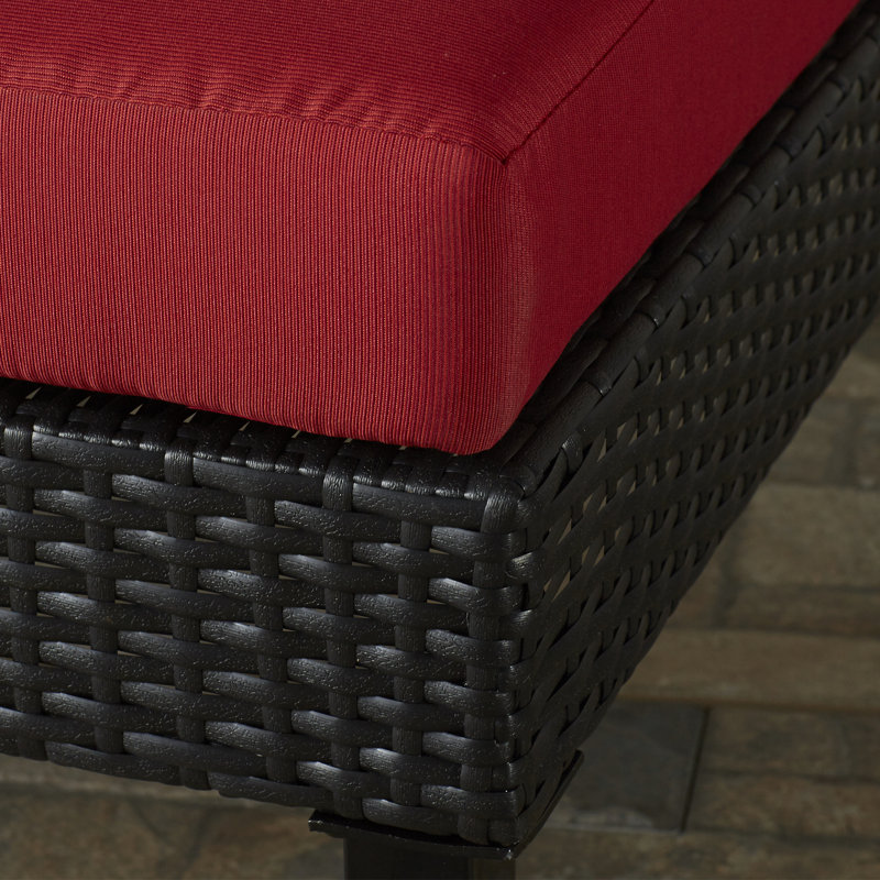 Repose-pieds avec coussin Zoar