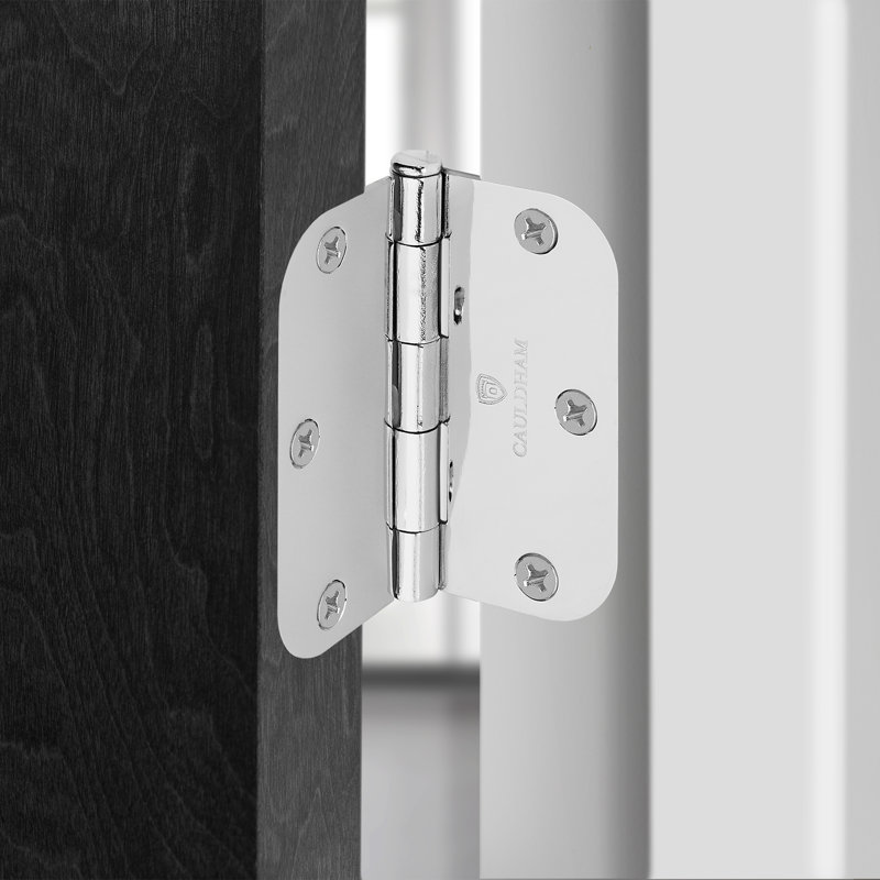 Butt Bearing Door Hinges, Polished Chrome