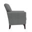 Chaise avec accoudoirs rembourrée Alex-316918096