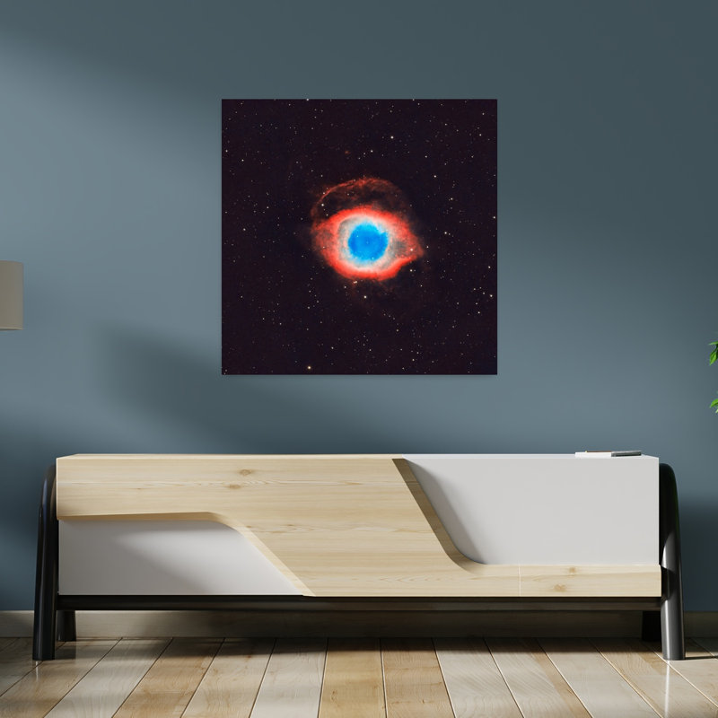 «The Cosmic Eye», impression colorée, paysage éthéré, art mural, 36" H x 36" W