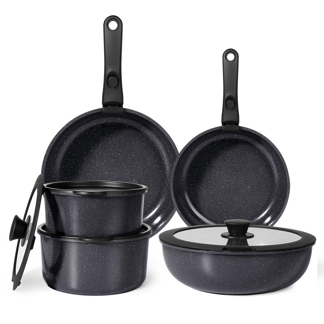 11PCS Pots And Pans Set Non Stick