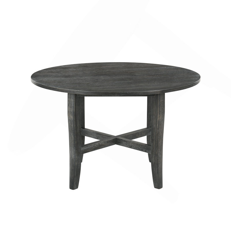 Rustic Gray Finish Dining Table