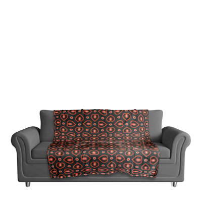 Heart Pattern Throw