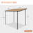 10 Ft. W x 6 Ft. D Lean to Gazebo Metal Pergola With Canopy, Brown-116789336