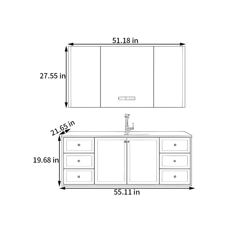 Ristaino, 19.68" H x 55.11" W x 21.65" D