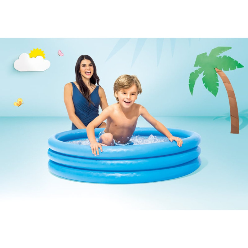Piscine bleu cristal Intex