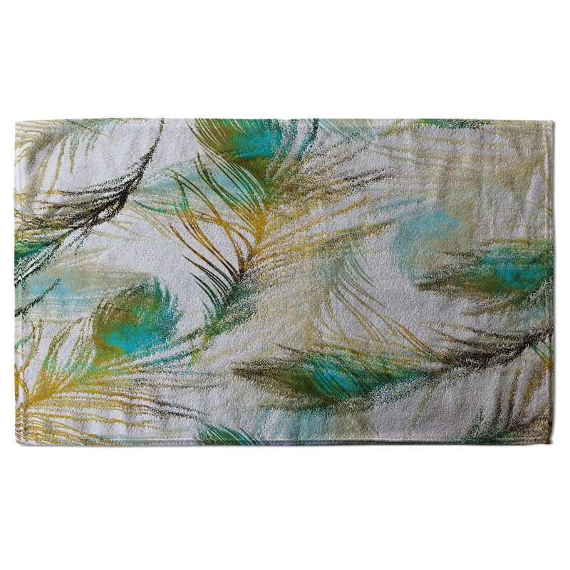 Cotton Floral Tea Towel Kitchen Towel