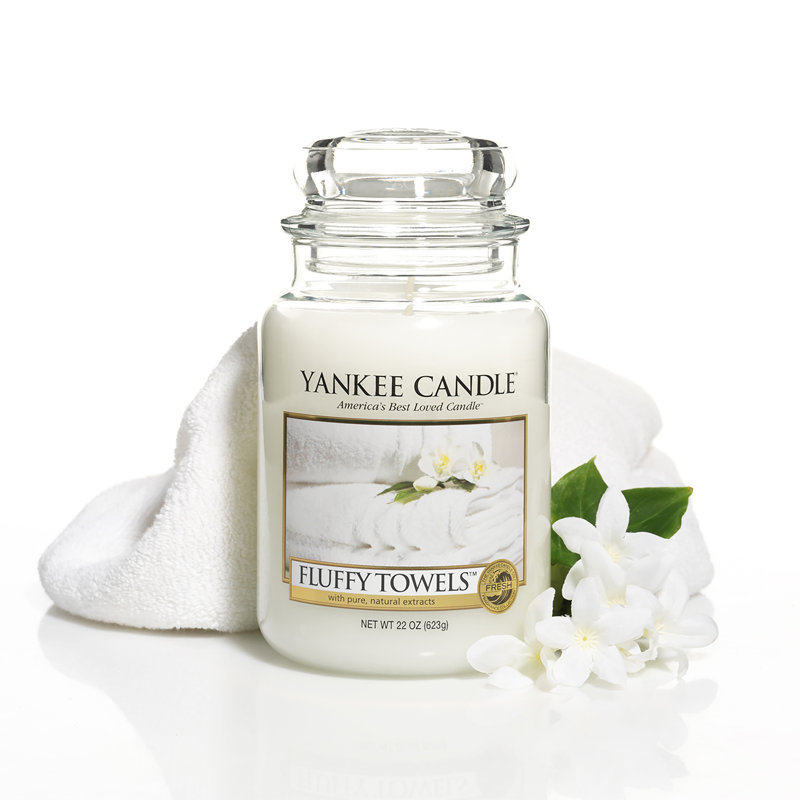 Fluffy Towels Scented Jar Candle