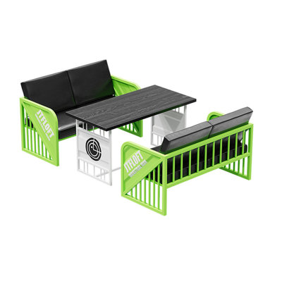 Kambree 4 - Person Solid Wood Top Trestle Dining Set