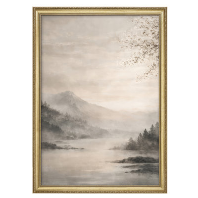 Art mural encadré doux 26 "x 36"
