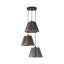 3 - Light Matte Black Pendant-1238650280