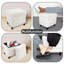 Repose-pieds pliant avec repose-pieds et repose-pieds