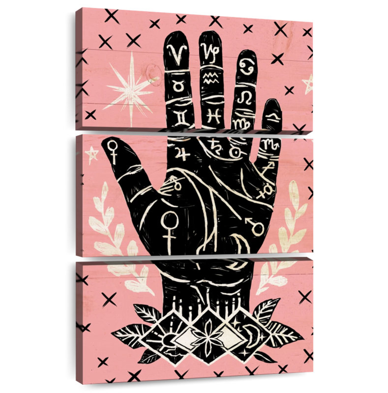 Adella Mystical Halloween Pink I, 38" H x 24" W