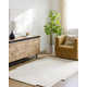 Loretto Hand Loomed Wool White Rug