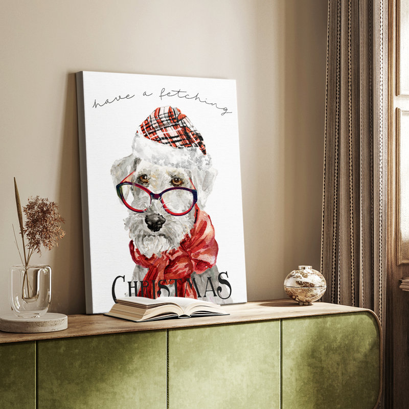 «Have a Fetching Christmas - Custom Cavra Gallery», H 18 po x l 12 po