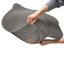 Tapis de litière imperméable pour chat, tête de chat, double couche, facile à nettoyer