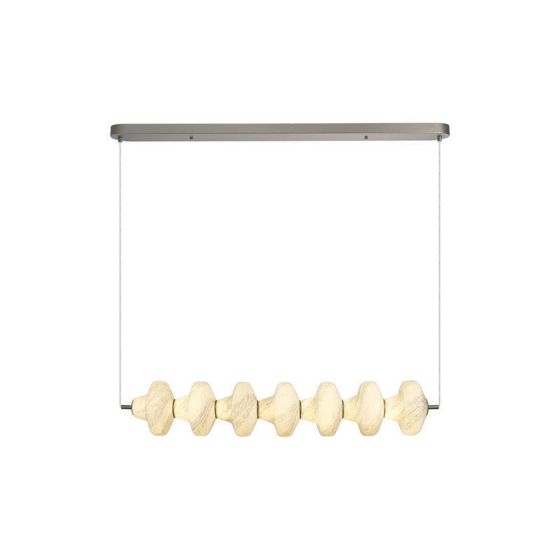 Solara Linear Island Pendant - Graphite