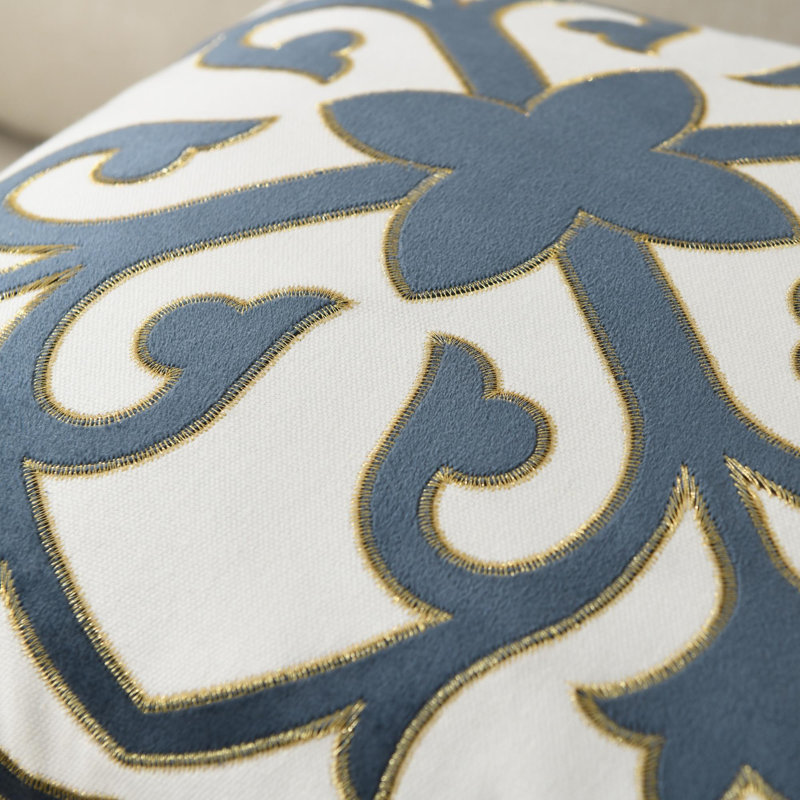 Throw Pillow, Blue