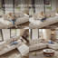 Canapé extra-profond à 3 places 104,33 po POVISON, canapé Cloud modulaire avec dossier réglable de façon indépendante, suède performance résistant aux taches, beige-2079712847-2069666353