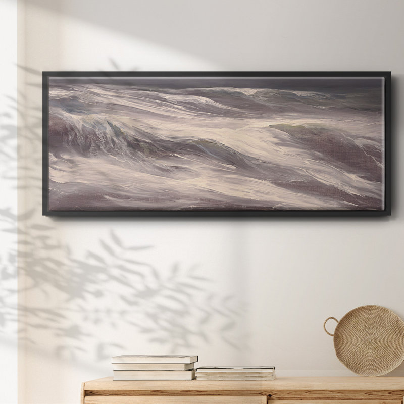 Unsettled Seas- Framed Canvas
