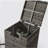 Bamboo fire pit table with tank stand and ceramic tile top-1000077462